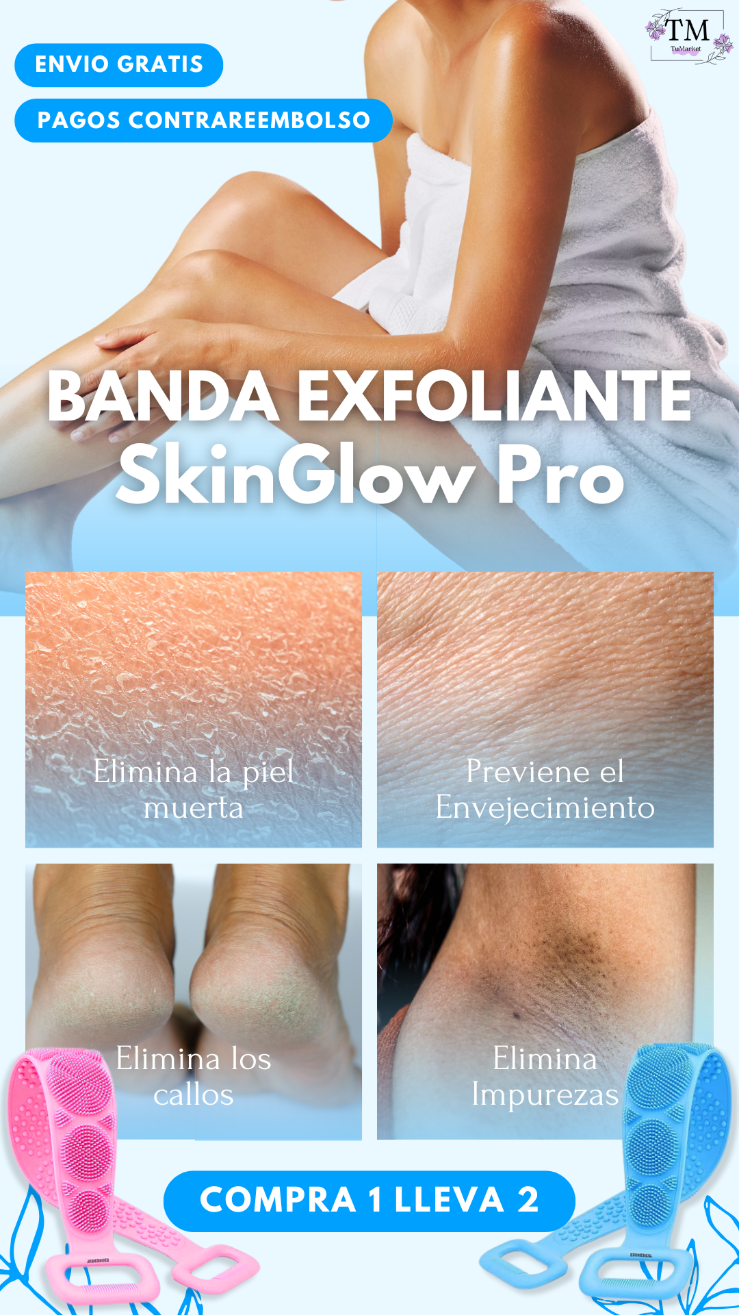 SkinGlow Pro™  "La suavidad que limpia, el cuidado que transforma."